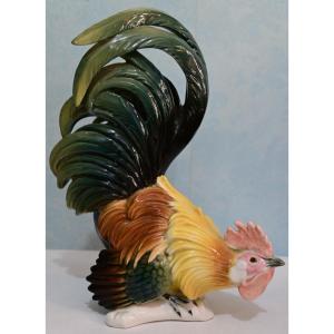 E.n.s - Porcelain Rooster - Germany 1930s